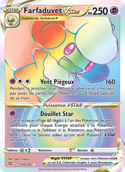 Carte Farfaduvet VSTAR 175/172 – Stars Étincelantes