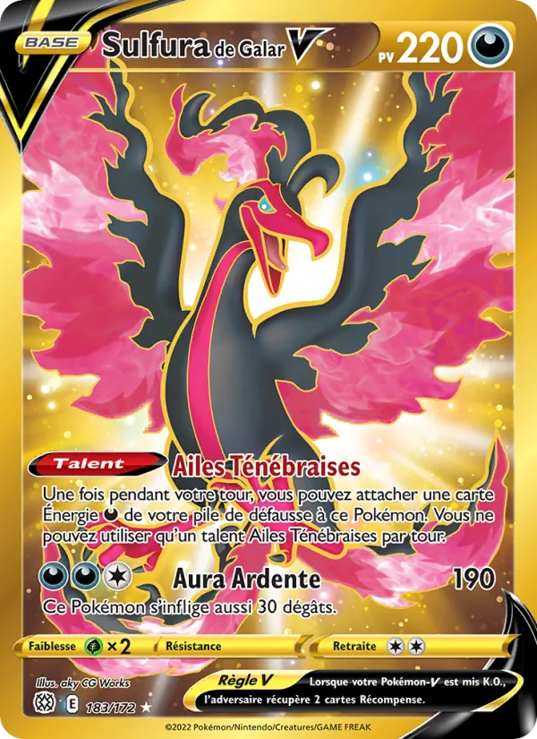 Carte Sulfura de Galar V 183/172 – Stars Étincelantes