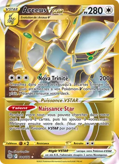 Carte Arceus VSTAR 184/172 – Stars Étincelantes