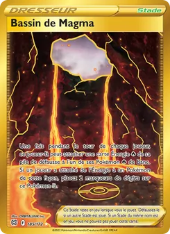 Carte Bassin de Magma 185/172 – Stars Étincelantes