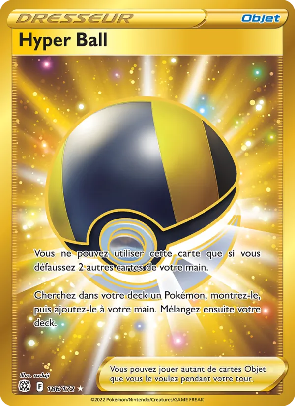 Carte Hyper Ball 186/172 – Stars Étincelantes