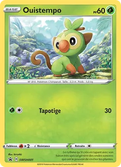 Carte Ouistempo SWSH001 – Promo SWSH