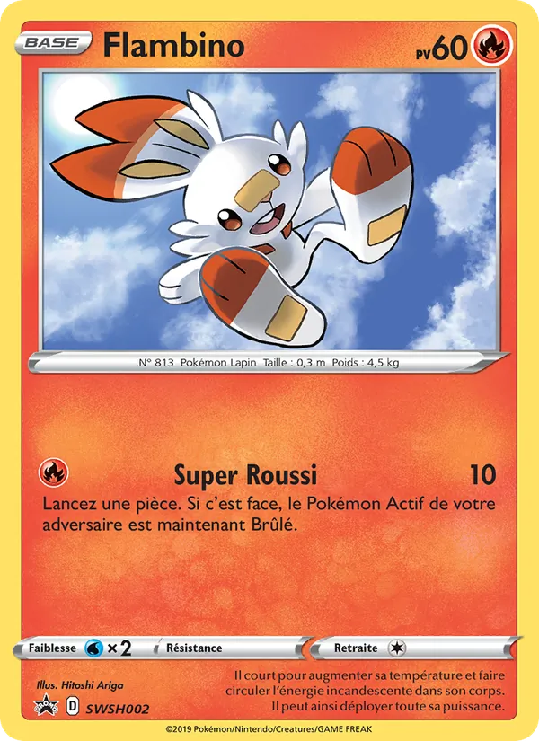 Carte Flambino SWSH002 – Promo SWSH