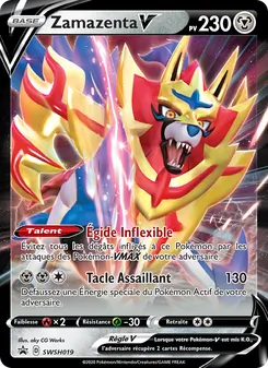 Carte Zamazenta V SWSH019 – Promo SWSH