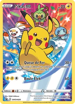 Carte Pikachu SWSH020 – Promo SWSH