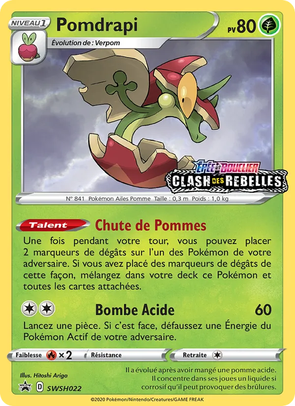 Carte Pomdrapi SWSH022 – Promo SWSH