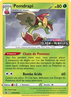Carte Pomdrapi SWSH022 – Promo SWSH
