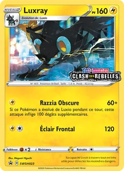 Carte Luxray SWSH023 – Promo SWSH