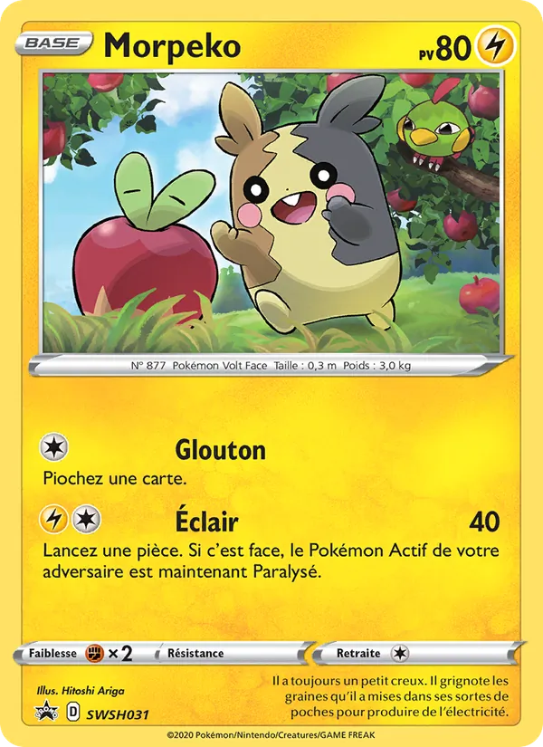 Carte Morpeko SWSH031 – Promo SWSH