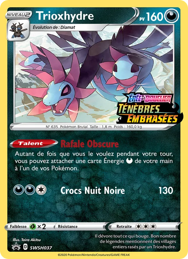 Carte Trioxhydre SWSH037 – Promo SWSH