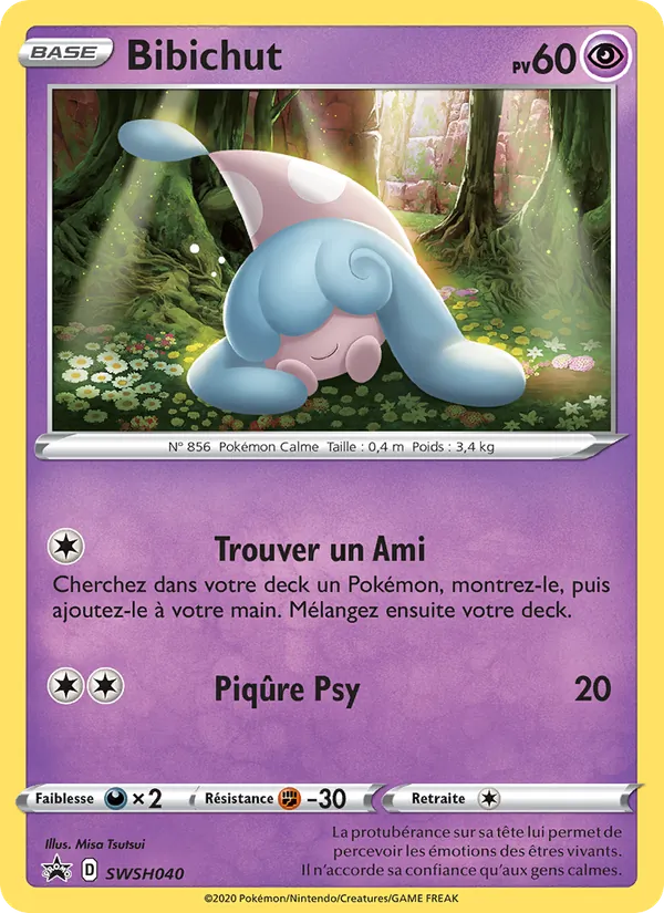 Carte Bibichut SWSH040 – Promo SWSH