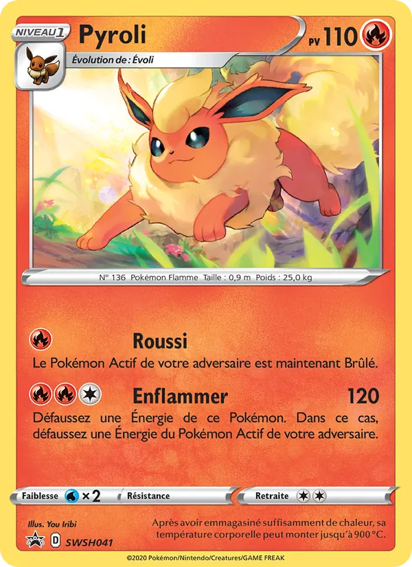 Carte Pyroli SWSH041 – Promo SWSH