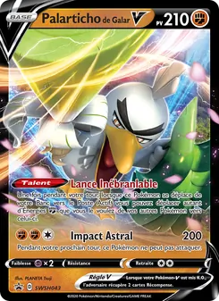 Carte Palarticho de Galar V SWSH043 – Promo SWSH