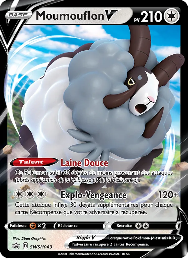 Carte Moumouflon V SWSH049 – Promo SWSH