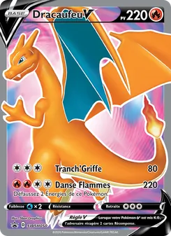 Carte Dracaufeu V SWSH050 – Promo SWSH