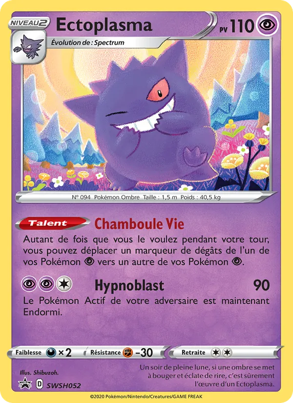 Carte Ectoplasma SWSH052 – Promo SWSH
