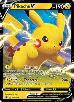 Carte Pikachu V SWSH061 – Promo SWSH