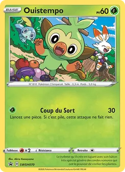 Carte Ouistempo SWSH070 – Promo SWSH