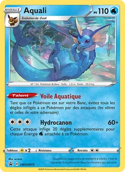 Carte Aquali SWSH072 – Promo SWSH