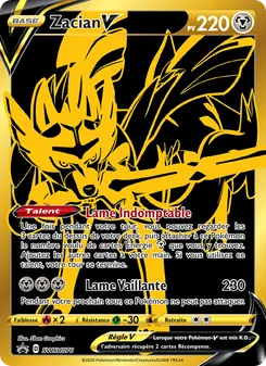 Carte Zacian V SWSH076 – Promo SWSH