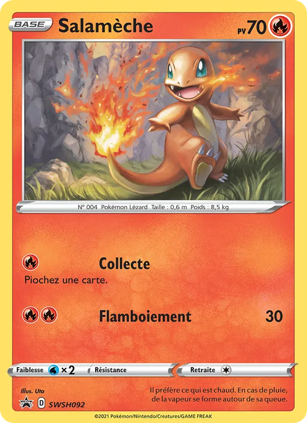Carte Salamèche SWSH092 – Promo SWSH