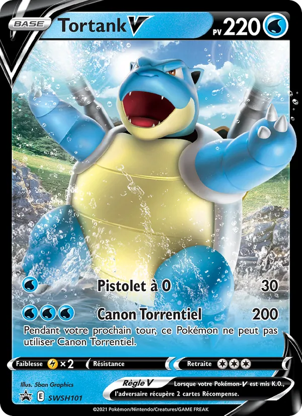 Carte Tortank V SWSH101 – Promo SWSH