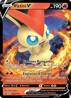 Carte Victini V SWSH104 – Promo SWSH