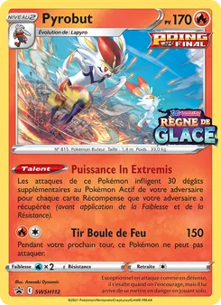 Carte Pyrobut SWSH112 – Promo SWSH