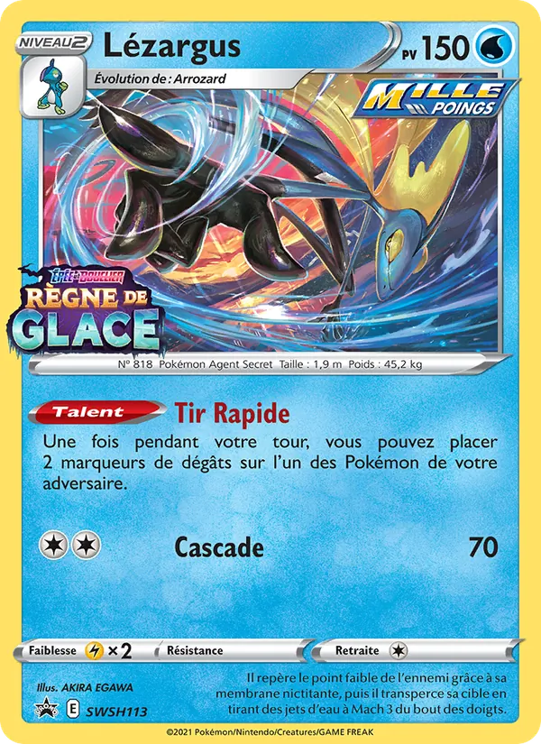 Carte Lézargus SWSH113 – Promo SWSH