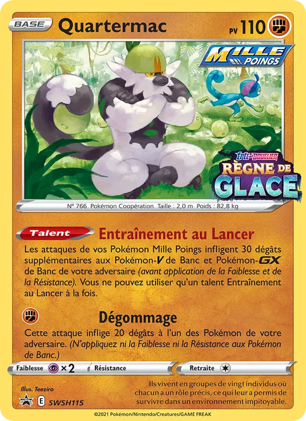 Carte Quartermac SWSH115 – Promo SWSH