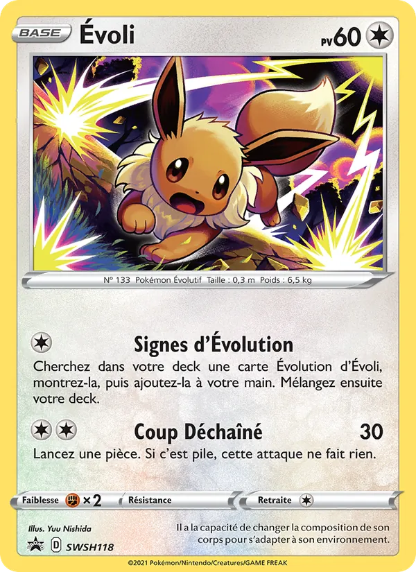 Carte Évoli SWSH118 – Promo SWSH