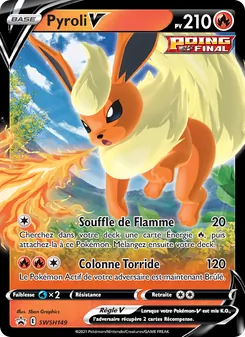Carte Pyroli V SWSH149 – Promo SWSH