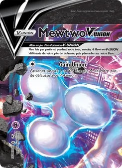 Carte Mewtwo V-UNION SWSH159 – Promo SWSH