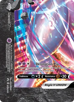 Carte Mewtwo V-UNION SWSH161 – Promo SWSH