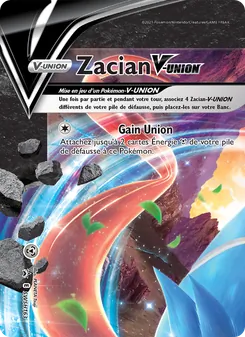 Carte Zacian V-UNION SWSH163 – Promo SWSH