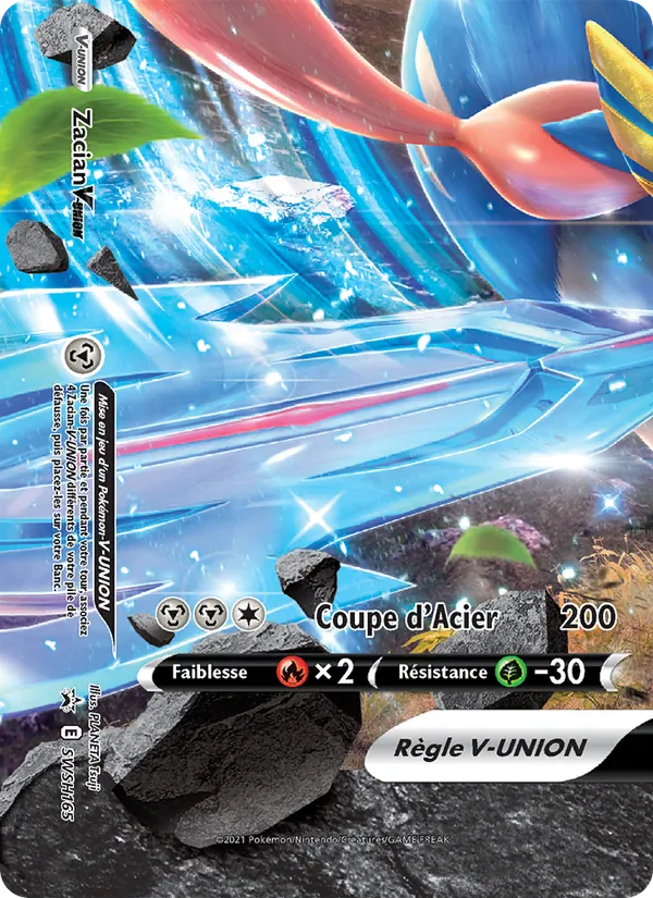 Carte Zacian V-UNION SWSH165 – Promo SWSH