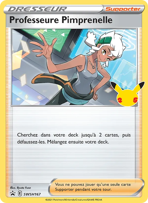 Carte Professeure Pimprenelle SWSH167 – Promo SWSH