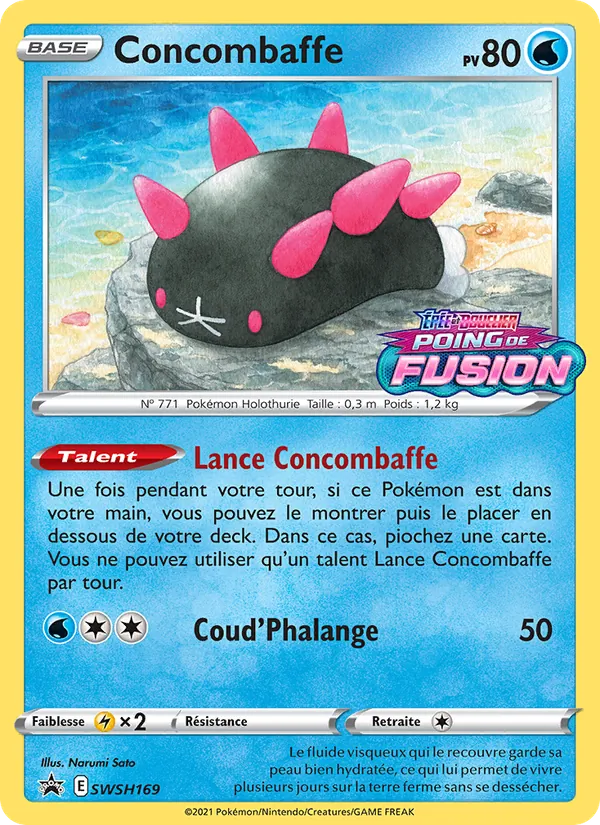 Carte Concombaffe SWSH169 – Promo SWSH