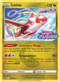 Carte Latias SWSH171 – Promo SWSH