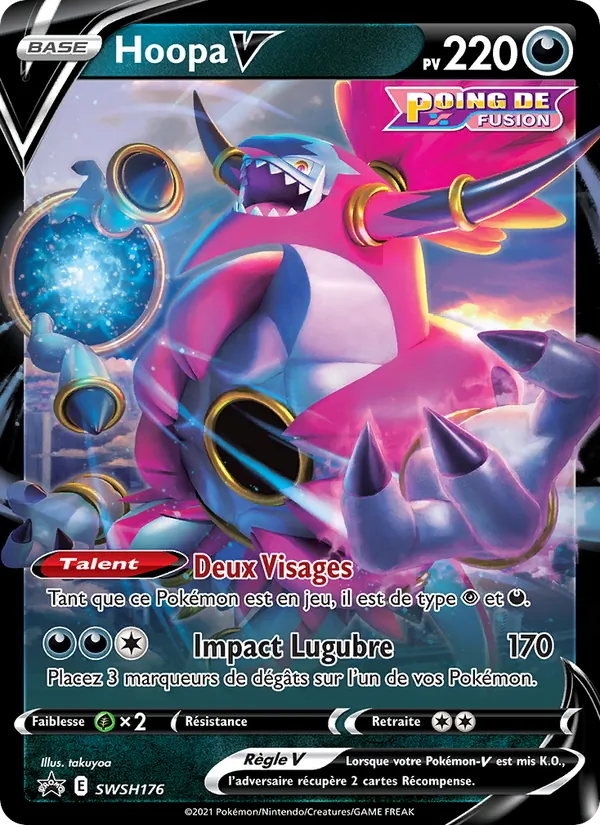 Carte Hoopa V SWSH176 – Promo SWSH