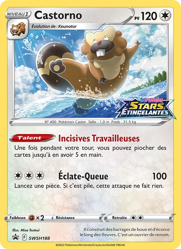 Carte Castorno SWSH188 – Promo SWSH