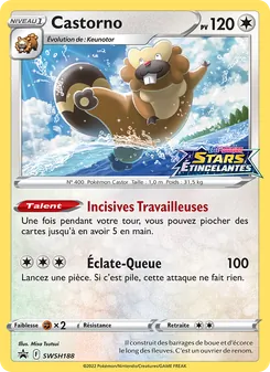 Carte Castorno SWSH188 – Promo SWSH