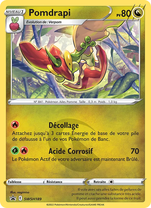 Carte Pomdrapi SWSH189 – Promo SWSH