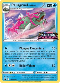 Carte Paragruel de Hisui SWSH205 – Promo SWSH