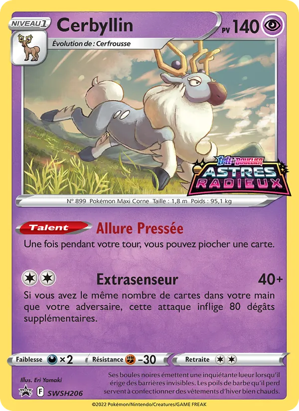 Carte Cerbyllin SWSH206 – Promo SWSH