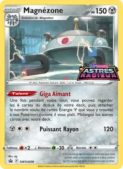 Carte Magnézone SWSH208 – Promo SWSH