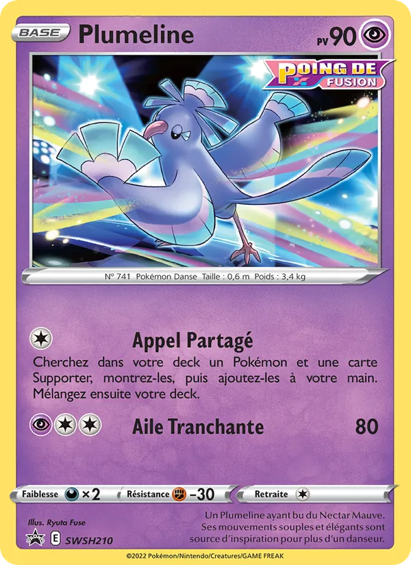 Carte Plumeline SWSH210 – Promo SWSH