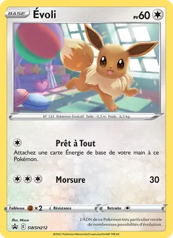 Carte Évoli SWSH212 – Promo SWSH
