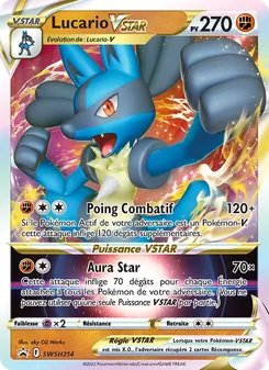 Carte Lucario VSTAR SWSH214 – Promo SWSH
