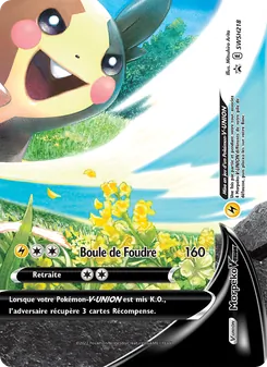 Carte Morpeko V-UNION SWSH218 – Promo SWSH